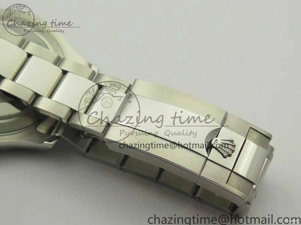 ARF on 1:1 Bracelet Best SH3135 116622 Edition Blue Dial SS Yacht-Master 0115